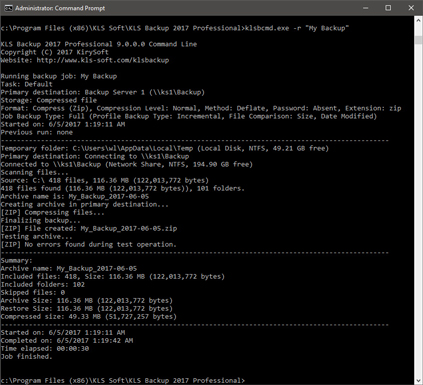 Command Line interface